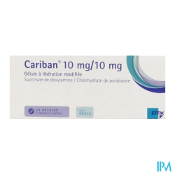 CARIBAN 10MG/10MG GELULE LM 24
