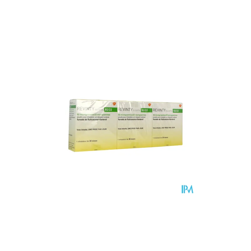 REVINTY ELLIPTA 92/22MCG PDR IN90