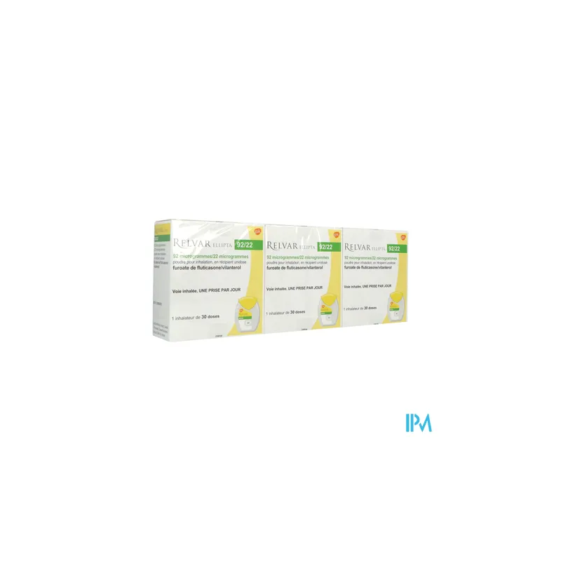 RELVAR ELLIPTA 92/22MCG PD INH 90