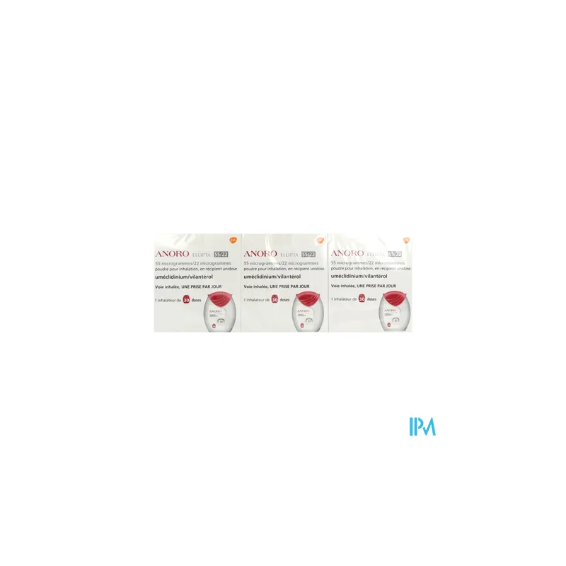 ANORO 55/22MCG PDR INH 90D
