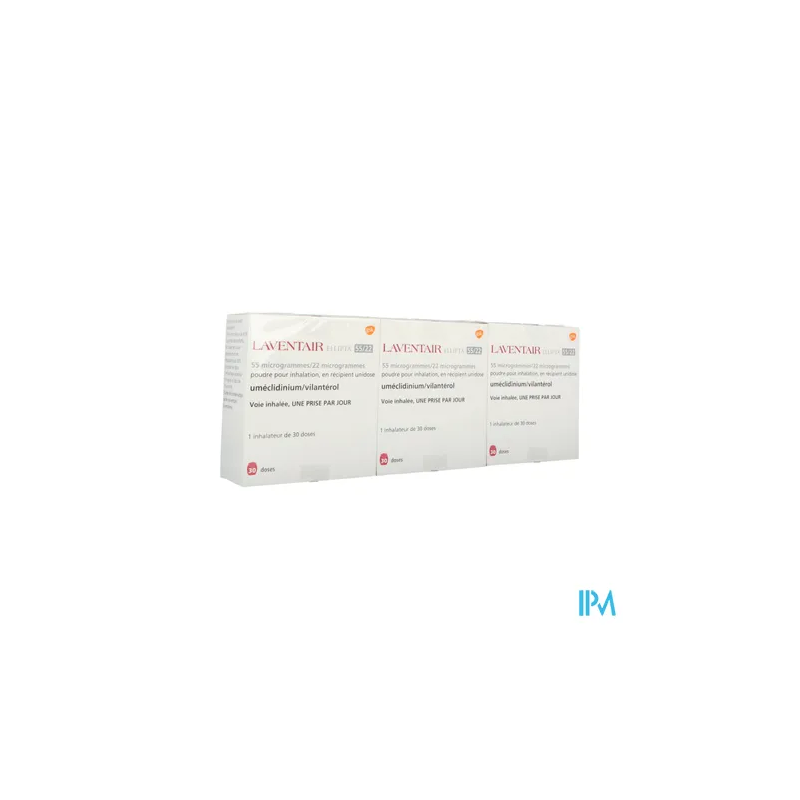 LAVENTAIR ELLIPT 55/22MCG PD INH90