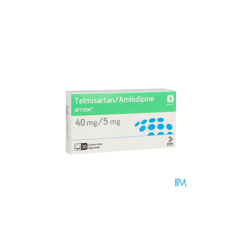 TELMISARTAN/AML 40/5MG ARW CPR 30