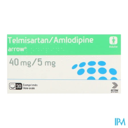 TELMISARTAN/AML 40/5MG ARW CPR 30