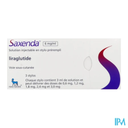 SAXENDA 6MG/ML STYLO SC 3