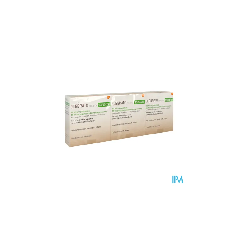 ELEBRATO ELLI 92/55/22MCG PD INH90