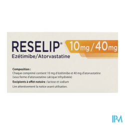 RESELIP 10MG/40MG CPR 90
