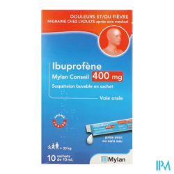 IBUPROFENE 400MG VIATRIS SACHET10