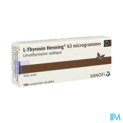 L-THYROXIN 63MCG HENN CPR SEC 100