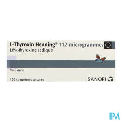L-THYROXIN 112MCG HENN CPR SEC 100