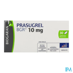 PRASUGREL 10MG BGR CPR 30