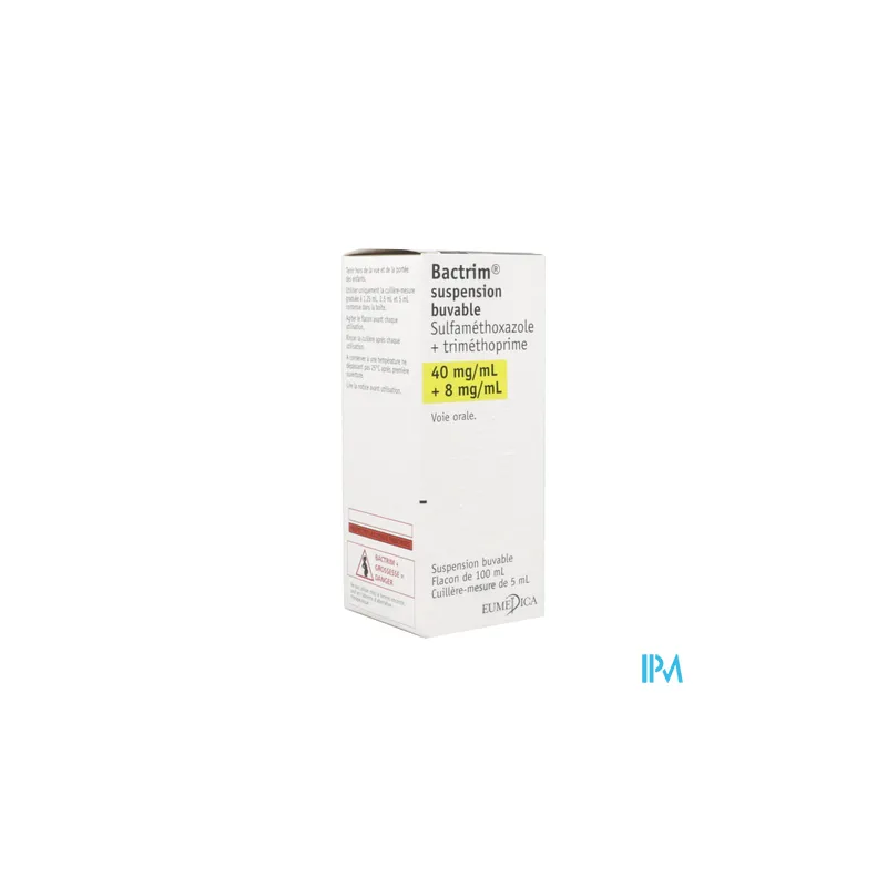 BACTRIM 40MG/8MG/ML SUSP BUV100ML
