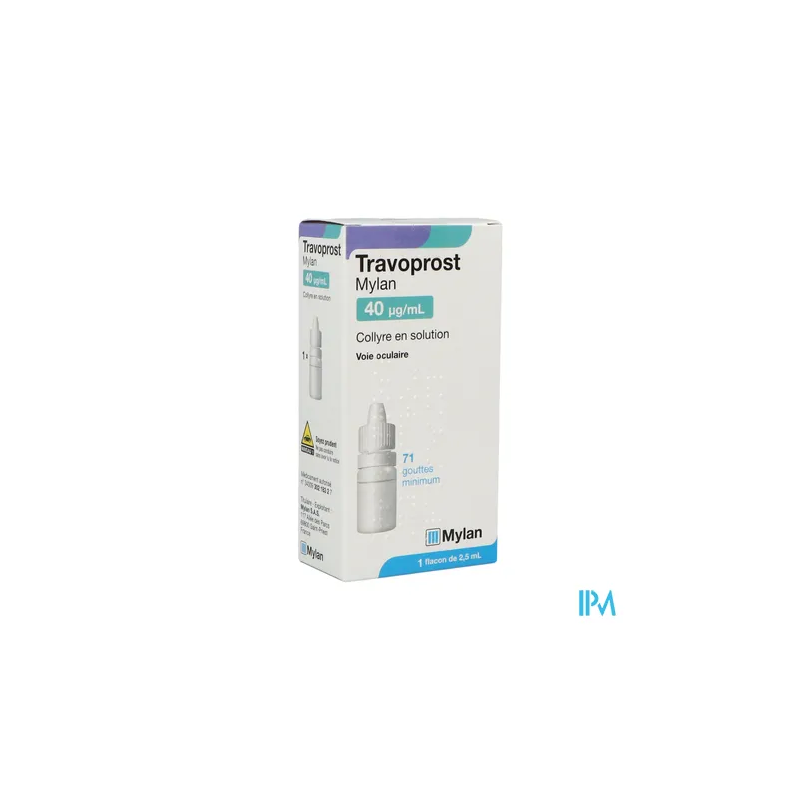 TRAVOPROST 40MCG/ML VTS COL2,5ML
