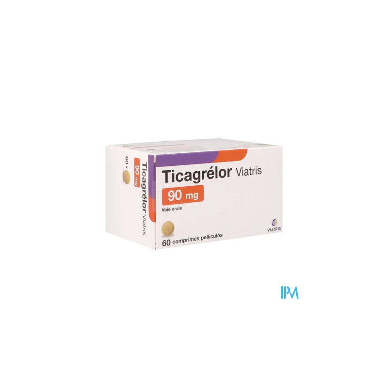 TICAGRELOR 90MG VIATRIS CPR 60
