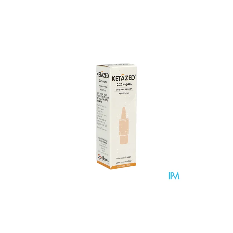 KETAZED 0,25MG/ML COL 10ML