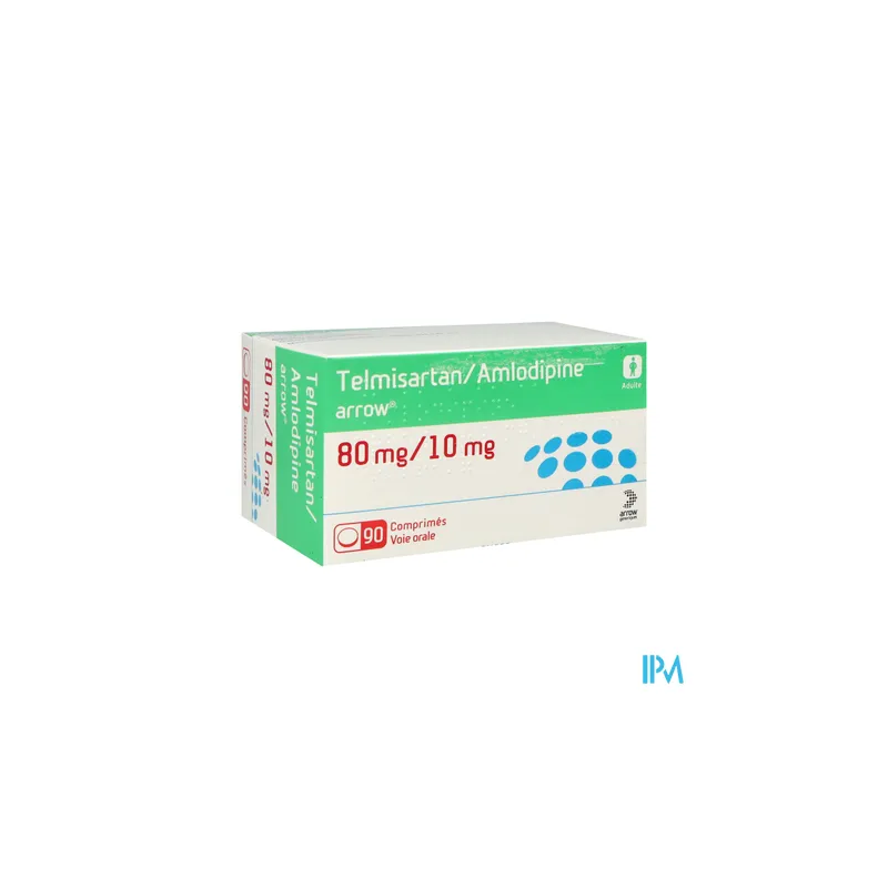 TELMISARTAN/AML 80/10MG ARW CPR 90