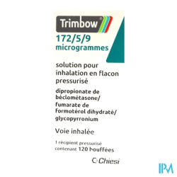 TRIMBOW 172/5/9MCG SOL INH 120