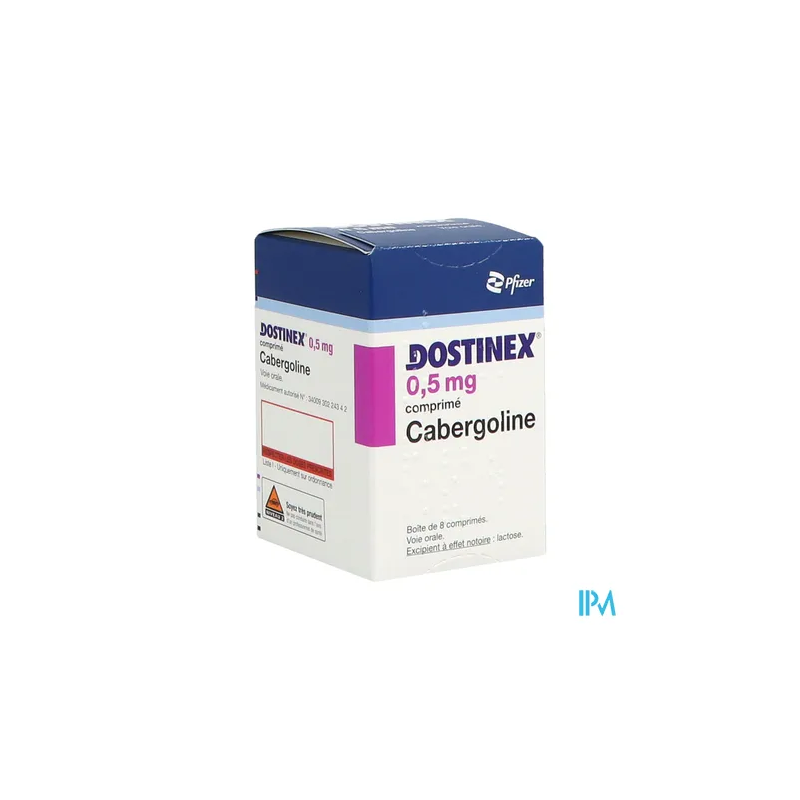 DOSTINEX 0,5MG CPR 8