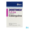 DOSTINEX 0,5MG CPR 8