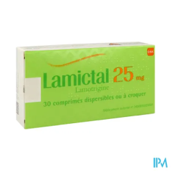 LAMICTAL 25MG CPR DISPERSIBLE30