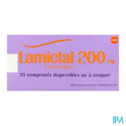 LAMICTAL 200MG CPR DISPERSIBLE30