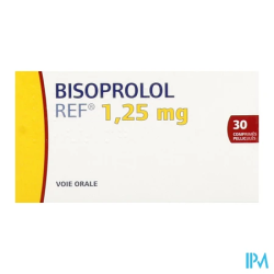 BISOPROLOL 1,25MG REF CPR 30