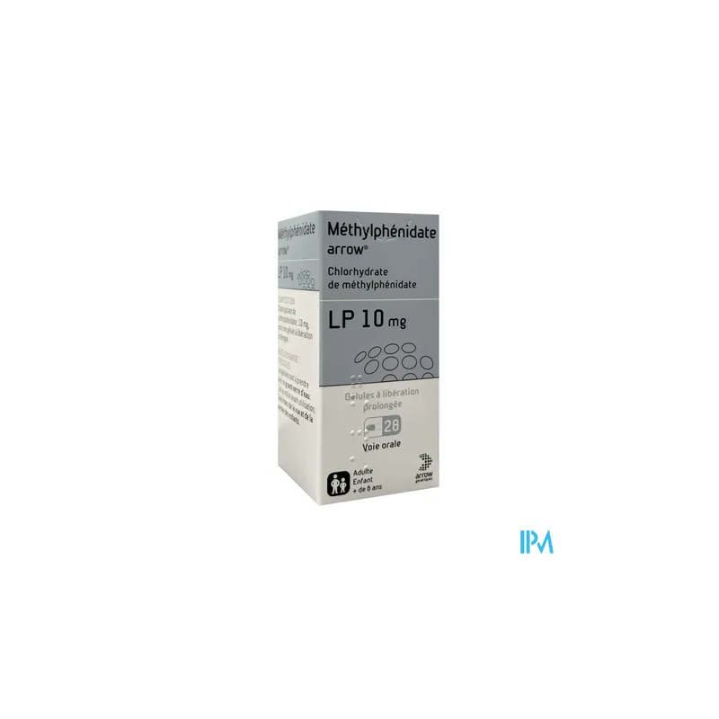 METHYLPHENIDATE LP 10MG ARW GEL 28