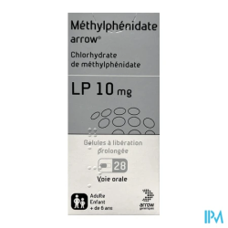 METHYLPHENIDATE LP 10MG ARW GEL 28