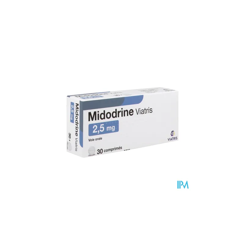 MIDODRINE 2,5MG VIATRIS CPR 30X1