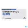 MIDODRINE 2,5MG VIATRIS CPR 30X1
