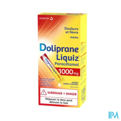 DOLIPRANELIQUIZ 1 000MG SACHET 8