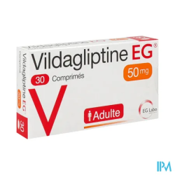 VILDAGLIPTINE 50MG EG CPR 30