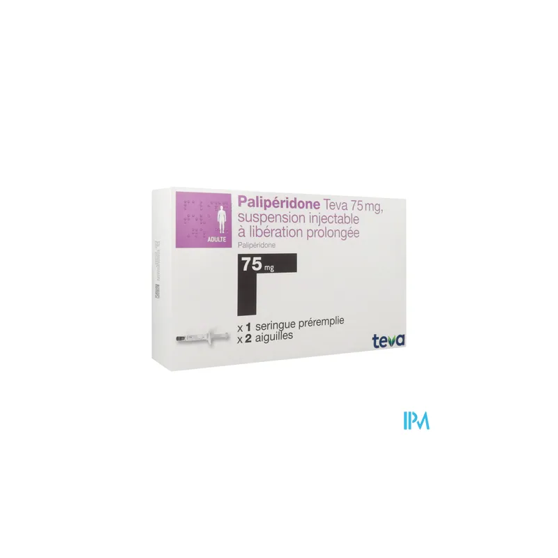 PALIPERIDONE LP 75MG TEVA SER IM 1