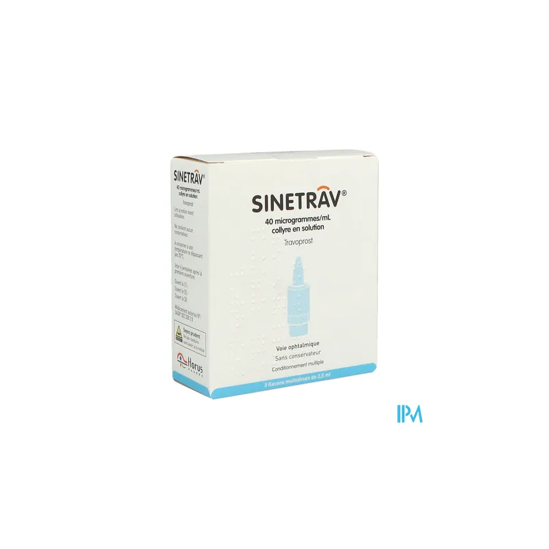 SINETRAV 40MCG/ML COL 2,5ML 3