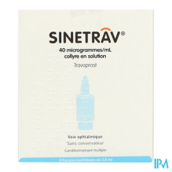 SINETRAV 40MCG/ML COL 2,5ML 3