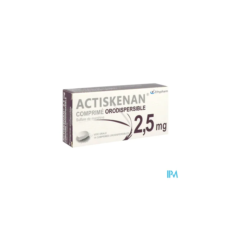 ACTISKENAN 2,5MG CPR ORO 14X1