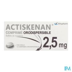 ACTISKENAN 2,5MG CPR ORO 14X1