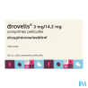 DROVELIS 3MG/14,2MG CPR 3X28