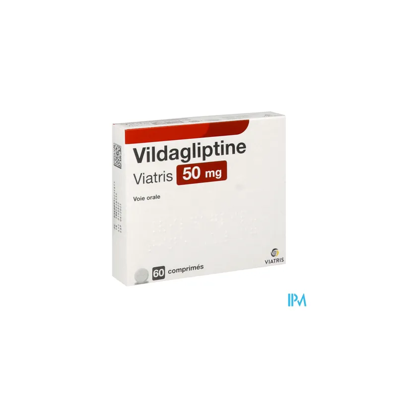 VILDAGLIPTINE 50MG VIATRIS CPR 60