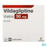 VILDAGLIPTINE 50MG VIATRIS CPR 60