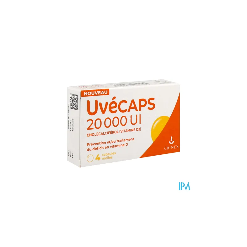 UVECAPS 20 000UI CAPSULE MOLLE 4