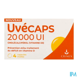UVECAPS 20 000UI CAPSULE MOLLE 4