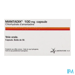 MANTADIX 100MG CAPS 50