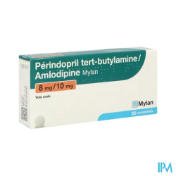 PERINDOPRIL/AMLO 8MG/10MG VTS CP30