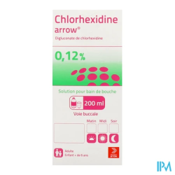 CHLORHEXIDINE 0,12% ARW FL 200 ML