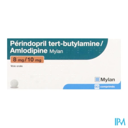 PERINDOPRIL/AMLO 8MG/10MG VTS CP90