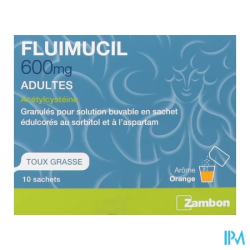 FLUIMUCIL 600MG AD SACHET 10