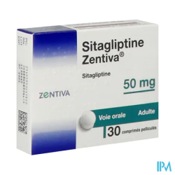 SITAGLIPTINE 50MG VIATRIS CPR 30