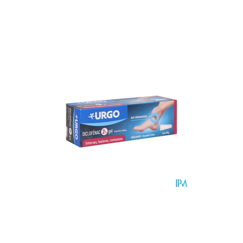 DICLOFENAC 2% URGO GEL TUB 30G