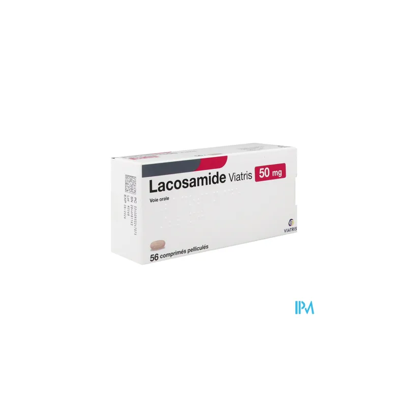 LACOSAMIDE 50MG VIATRIS CPR 56X1