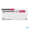 LACOSAMIDE 50MG VIATRIS CPR 56X1